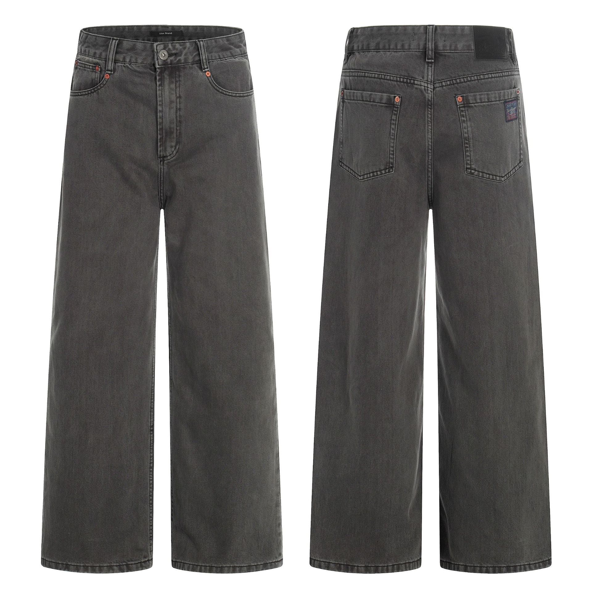 11KN Retro Casual Three-dimensional  Slim-fitting Pants