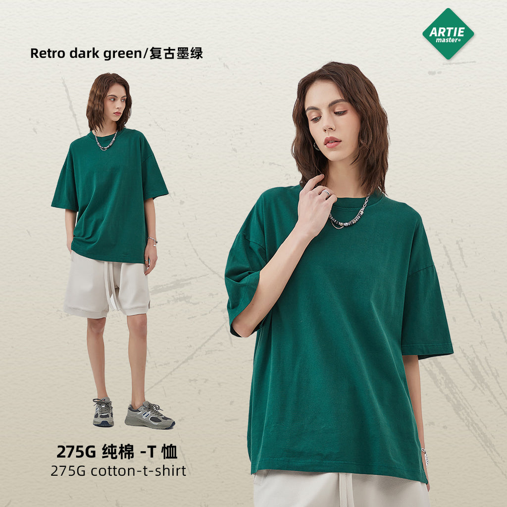 ARTIE Pure Cotton Loose Tide Tee