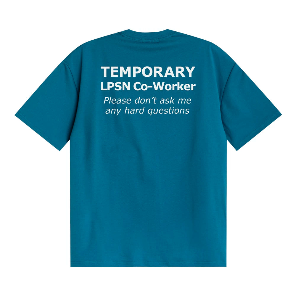 Loopsoon Fun Text Print Versatile Fashion Tee
