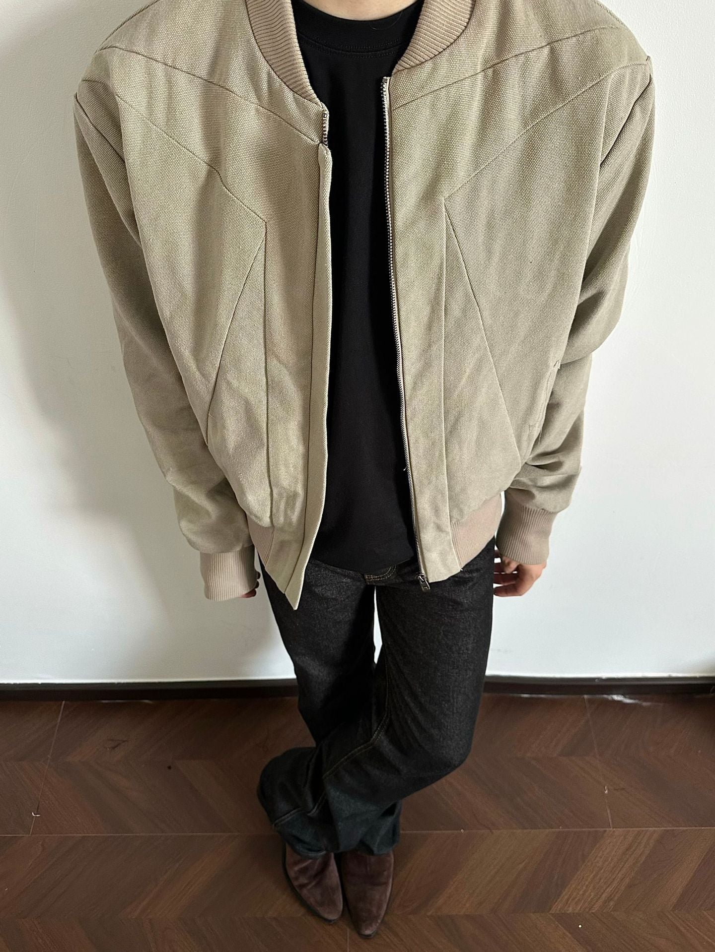 EME Casual Short and Wide Ribbed Jacket