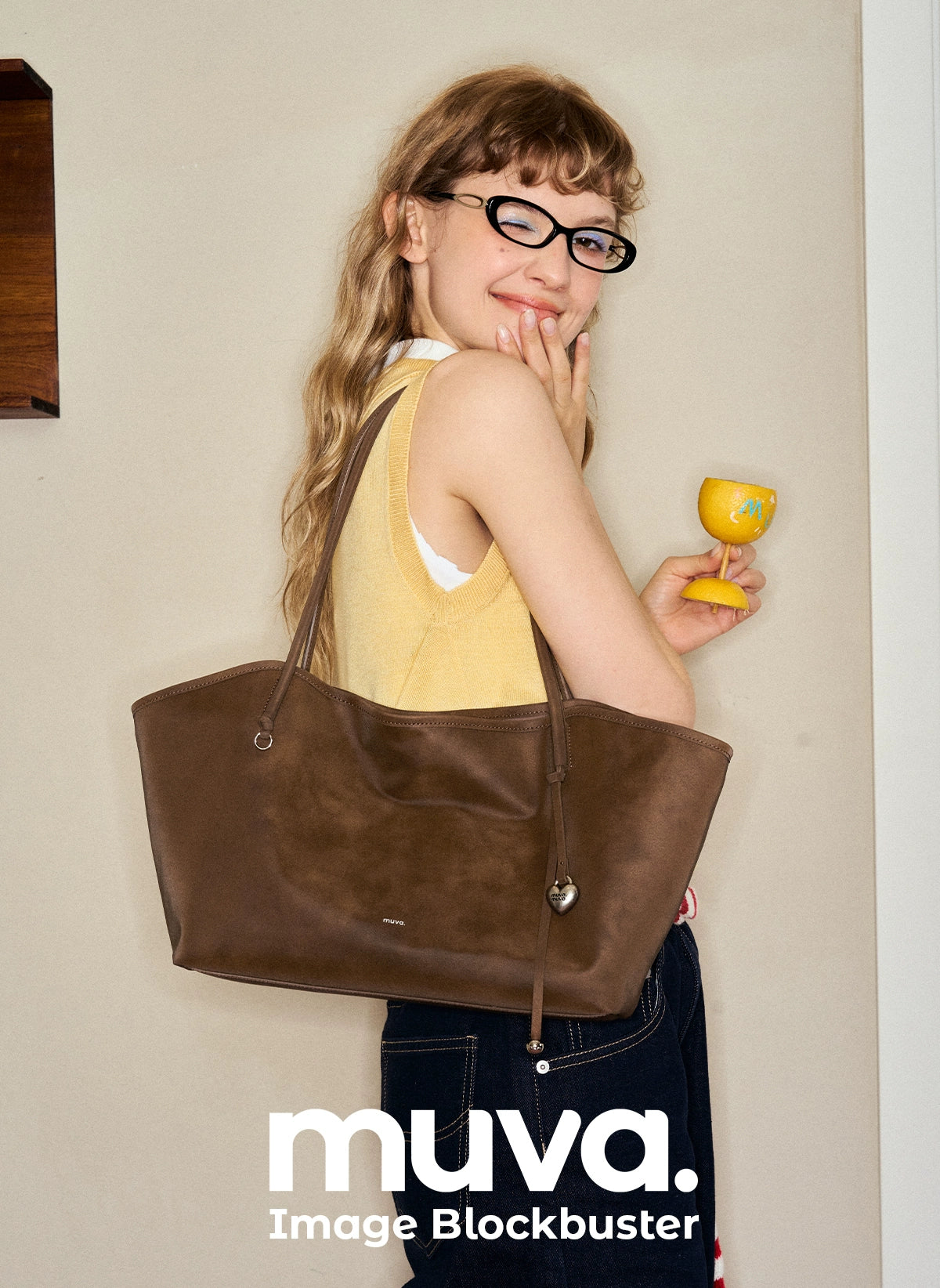 MUVA Slack Lazy Wind Large Capacity Tote Bag