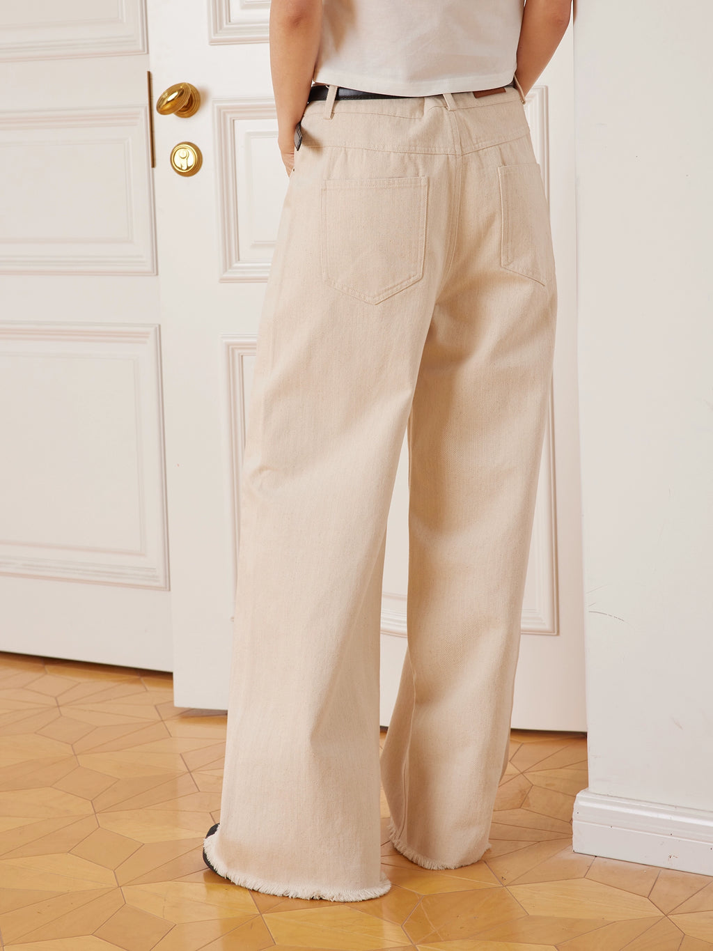 RPB BRAND Korean Skinny Versatile Casual Pants Straight Jeans