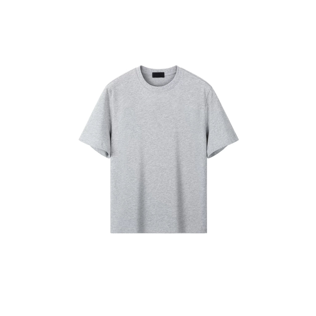 PLUS NO LOGO Cloud Velvet Single Stitch Tee