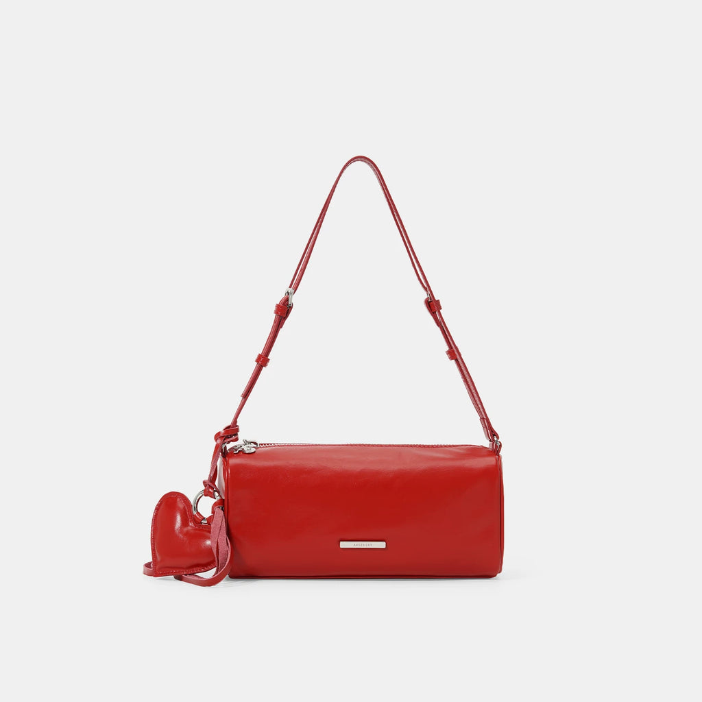 ANGELSKY Vintage Polka Dot Handbag