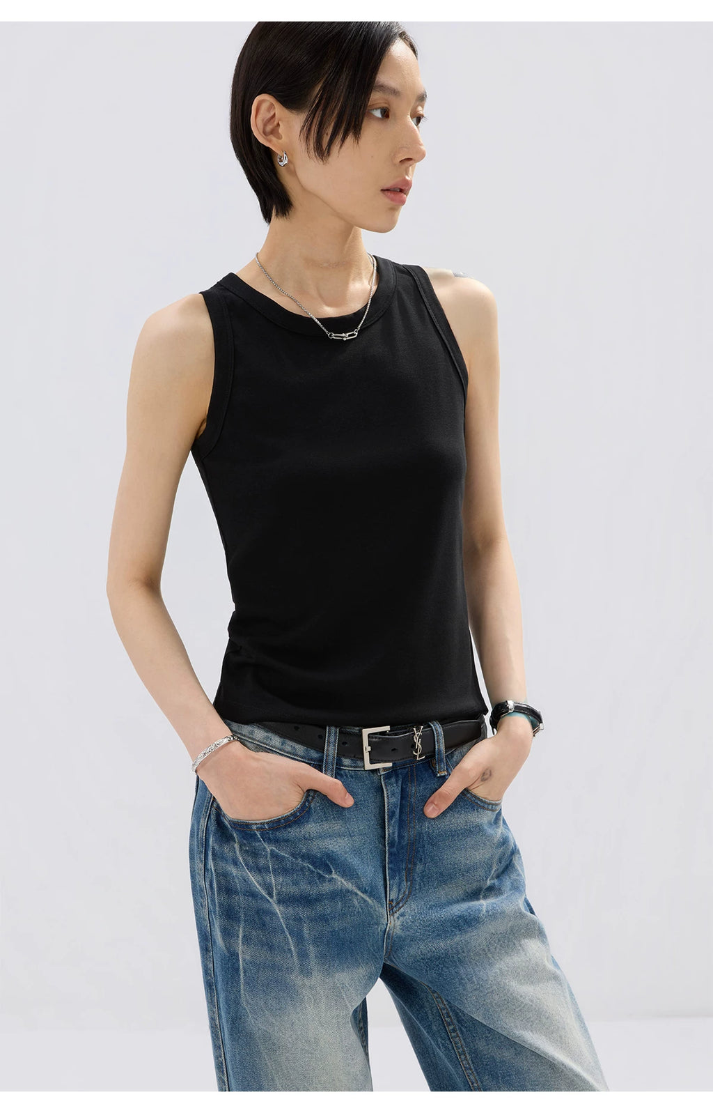 Sameuoo Knitted Slim Sling