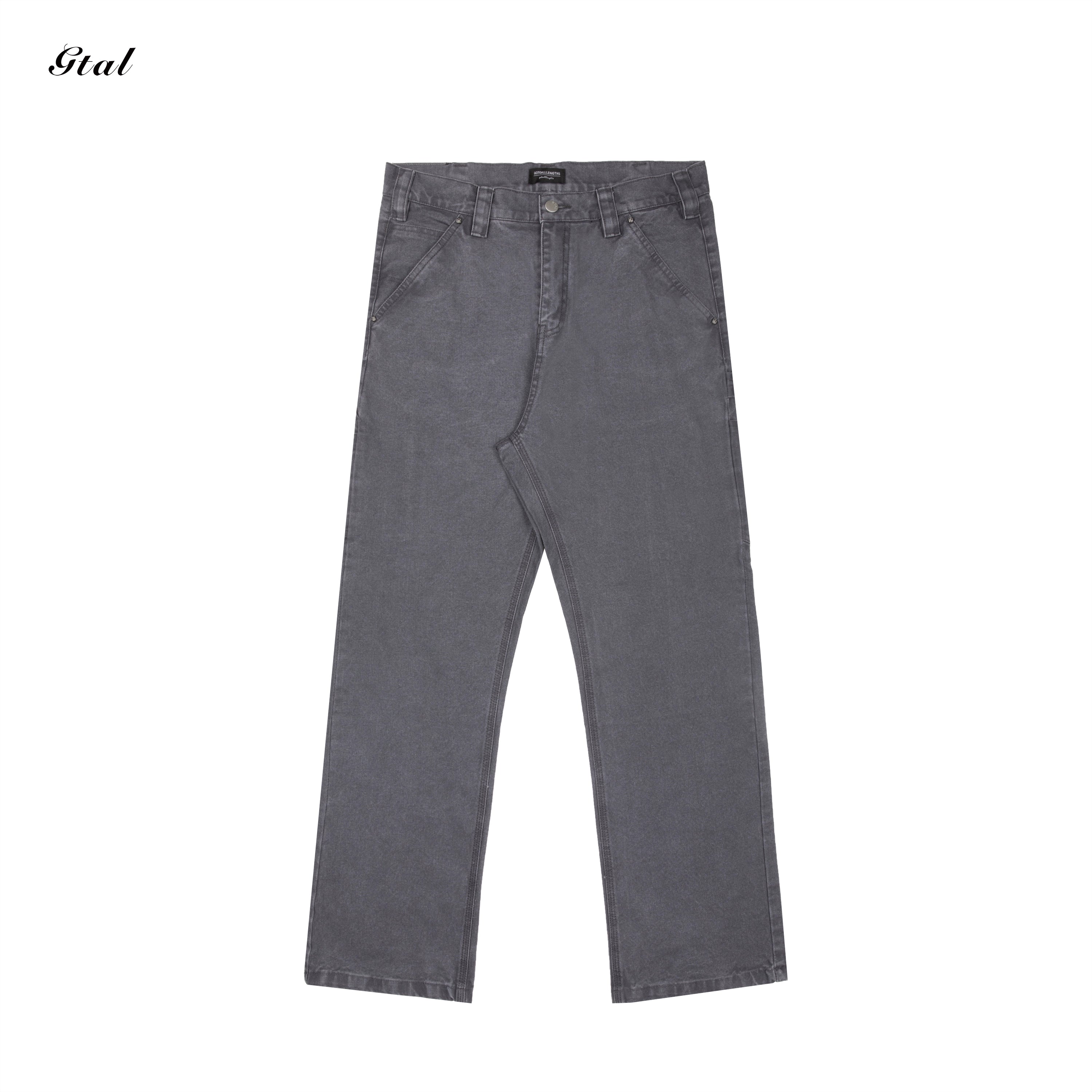 GTAL Casual Straight Breathable Elastic Trousers