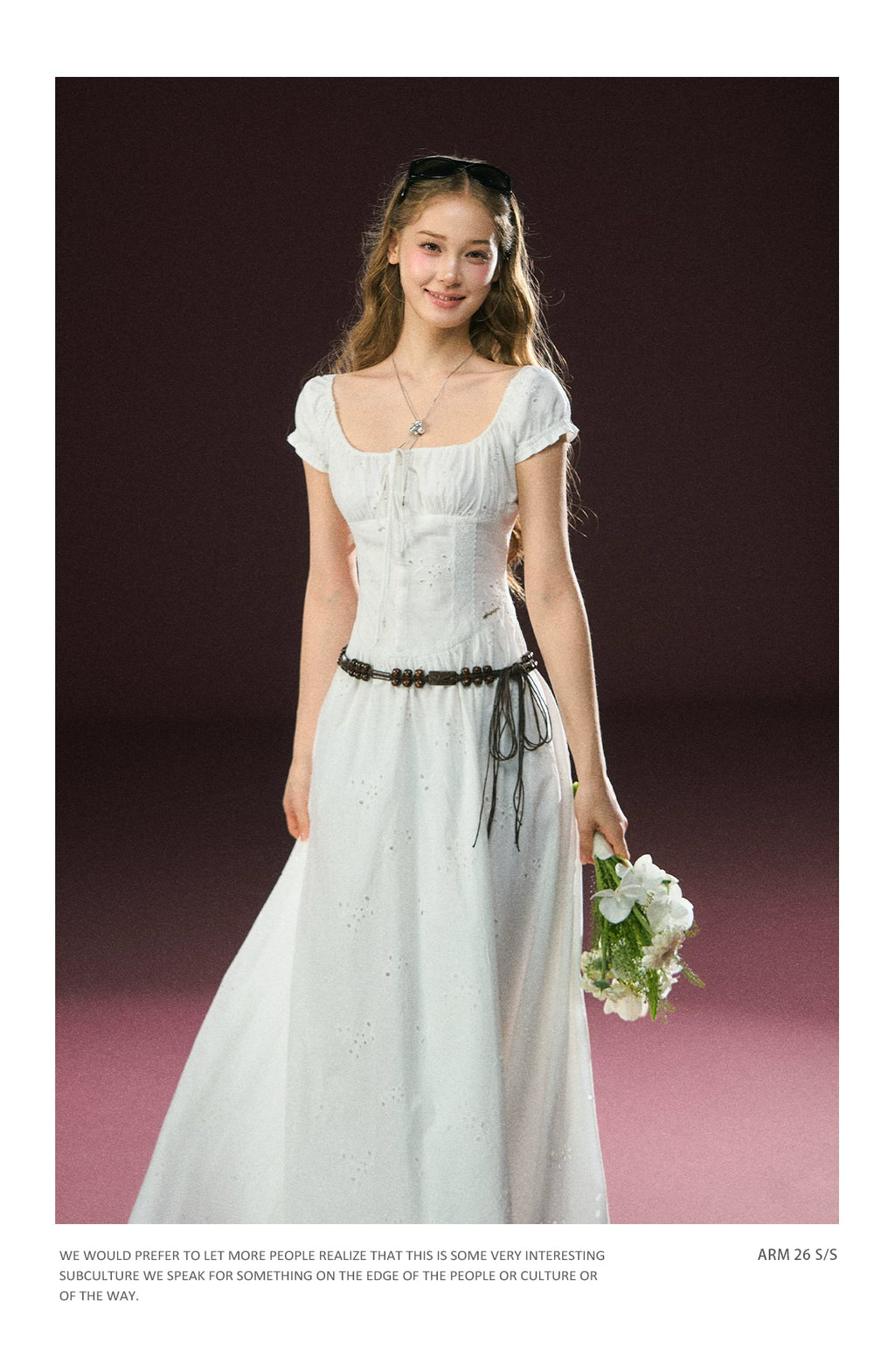 Ariseism U-neck Slim Dress