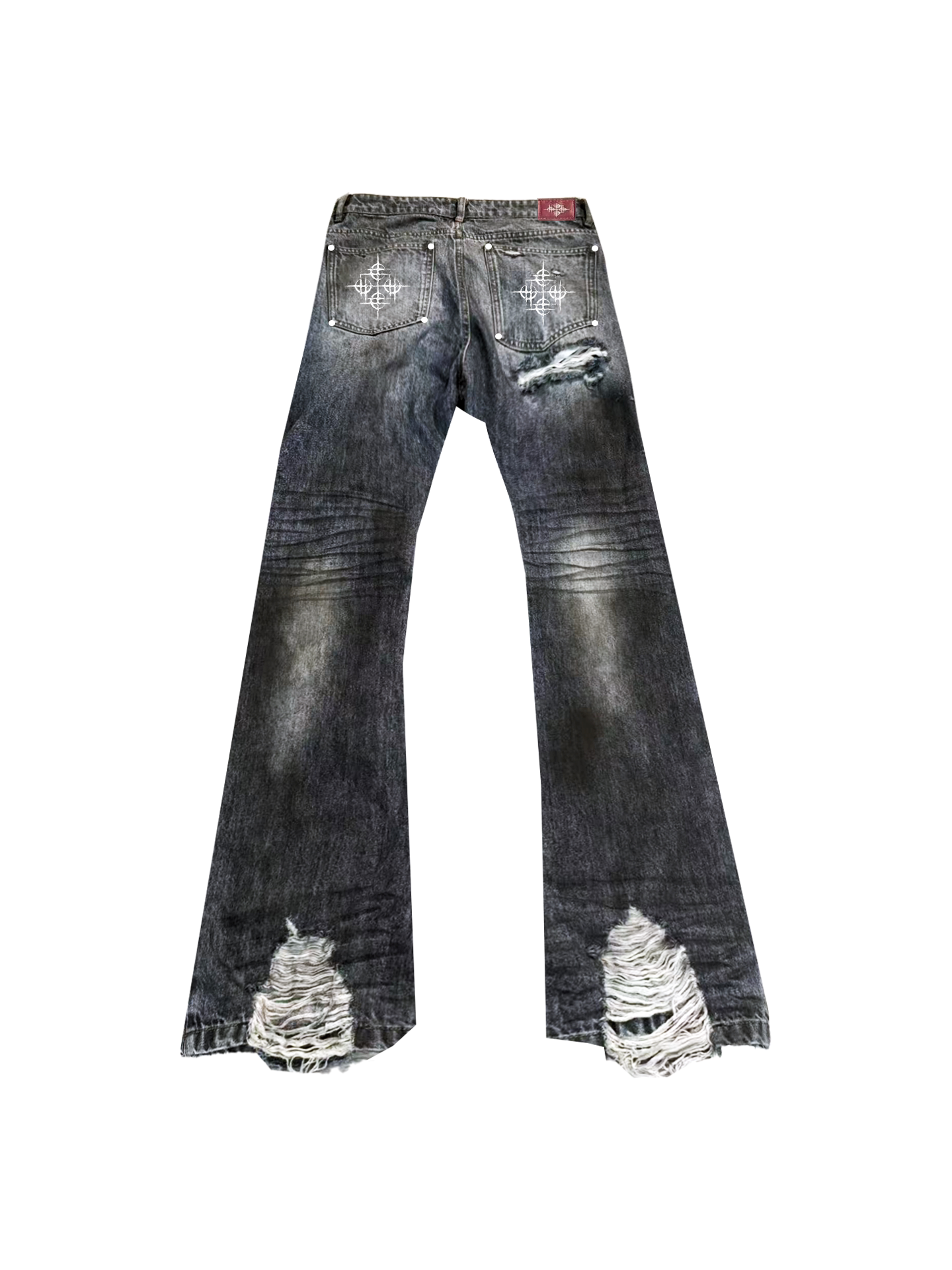 DETW Stacked Skinny Ripped Jeans
