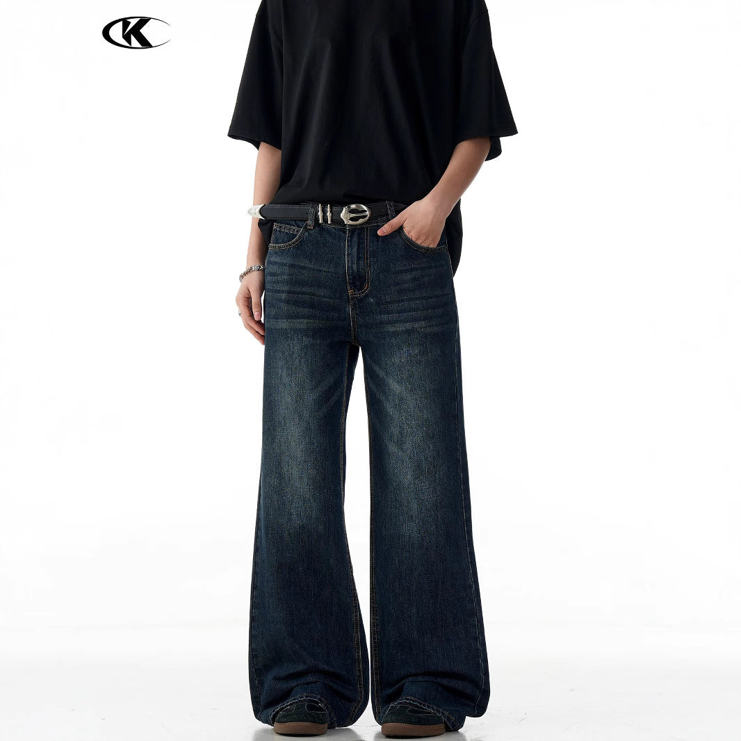 11KN Retro Straight Pull Jeans