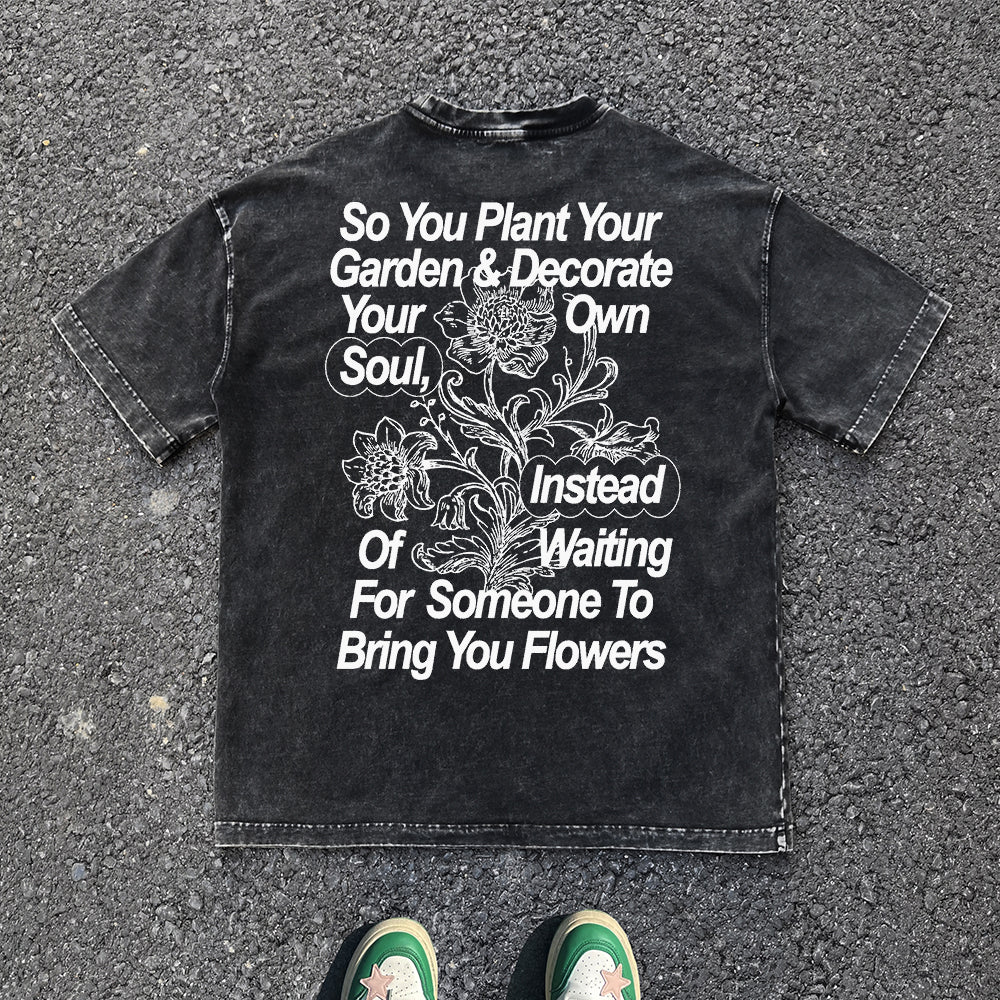 Wang Youbing Studio! SEE GOOD 260g 100% Cotton Tee