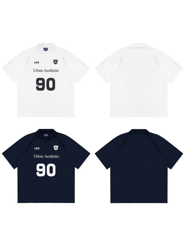 Loopsoon Retro Sports Print Tee