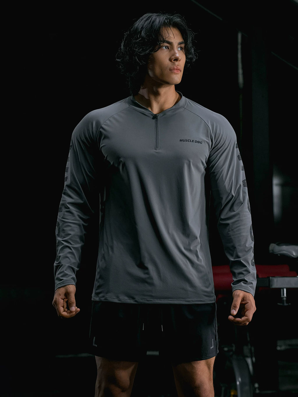 MuscleDog Sports Leisure Long Sleeve