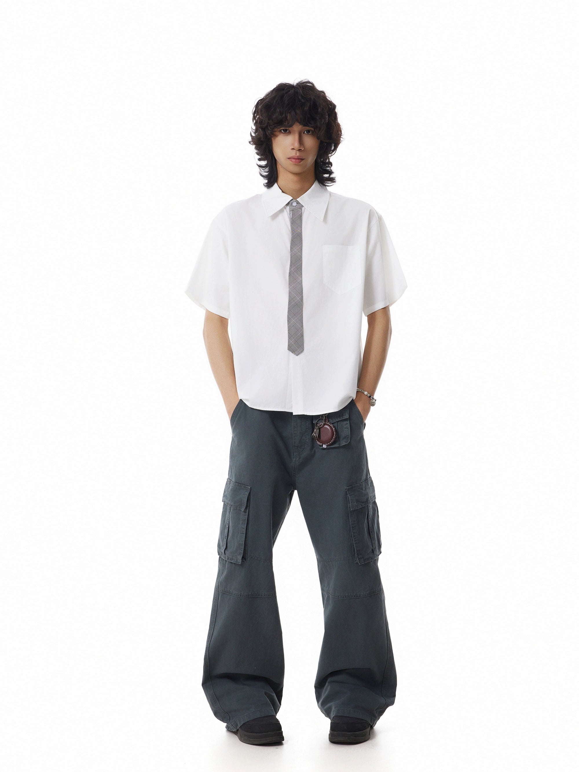 BTSG Fake Two-piece Commuter Shirt