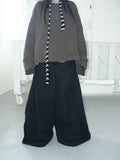 ANG: Project Fake Two-piece Splicing Stacked Wide-leg Loose Pants
