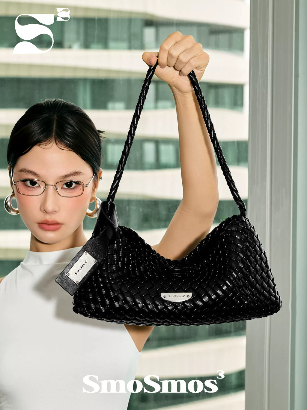 SmoSmos Simple Versatile Woven Underarm Bag
