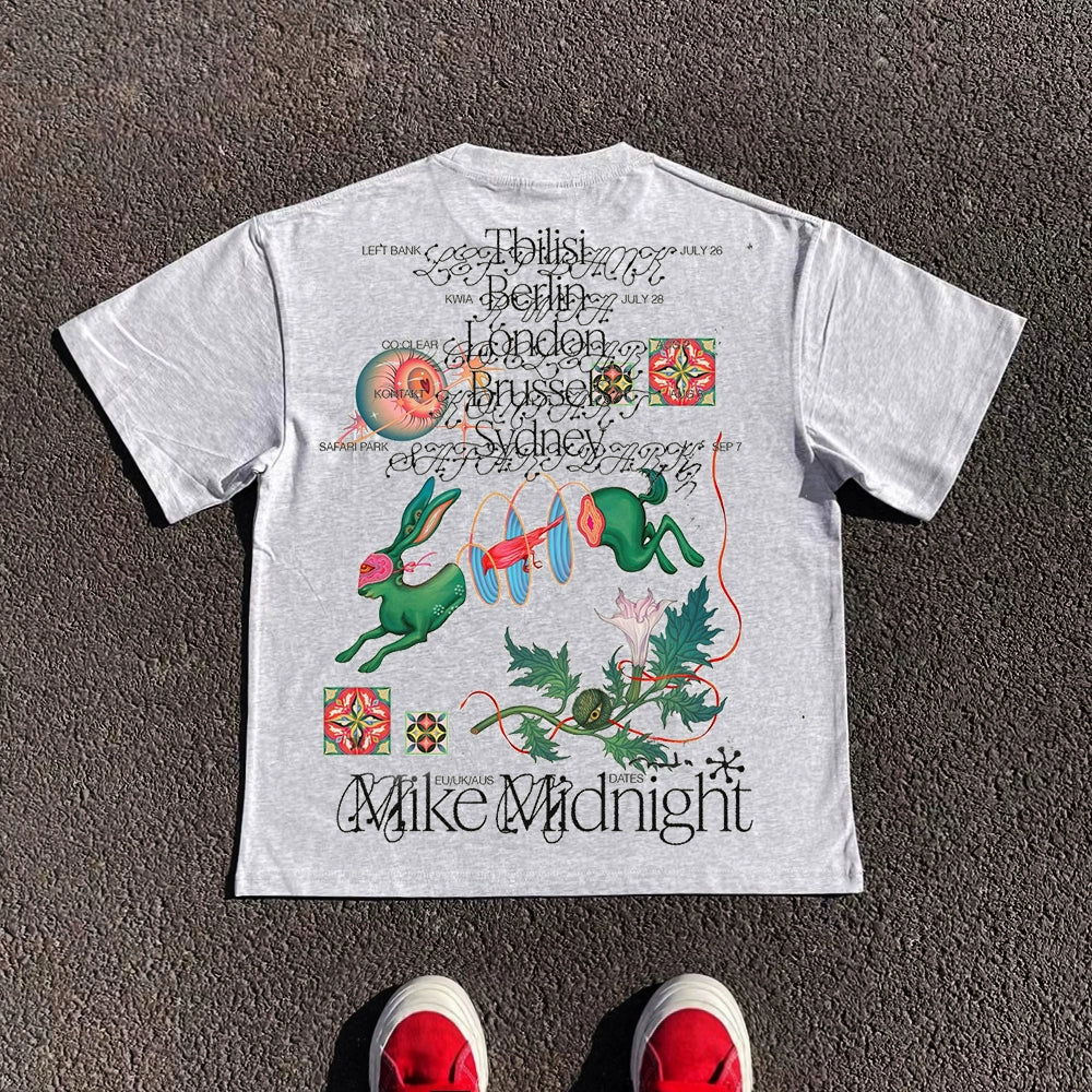 Wang Youbing Studio! Midnight 220g 100% Cotton Tee