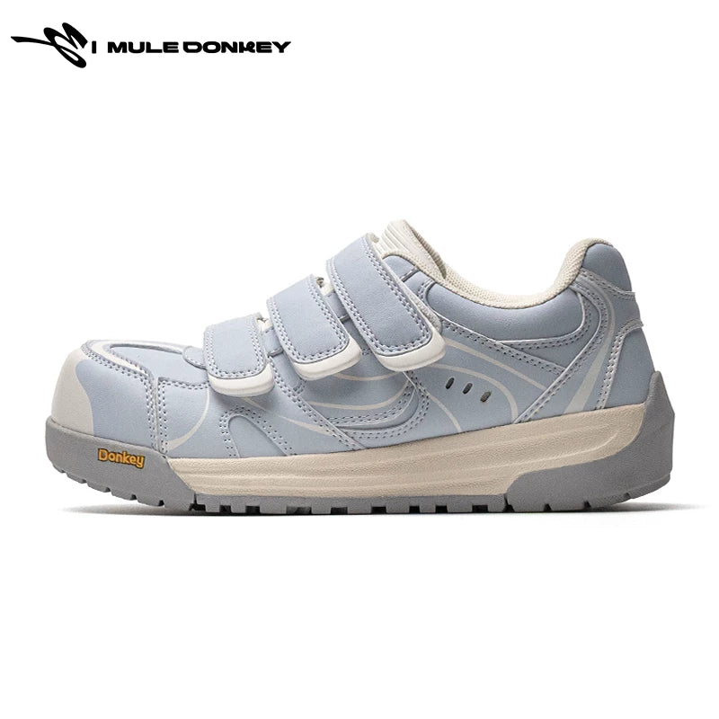 Donkey Sweet Cute Big Head Shoes Velcro Casual Shoes