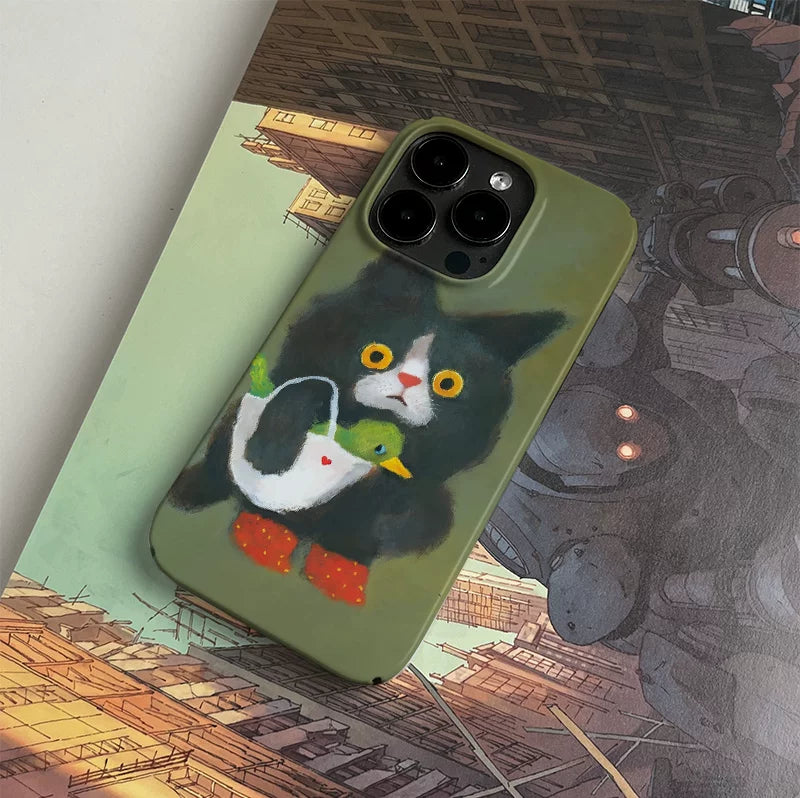 Pbcase Cat Premium Sense Apple Phone Case