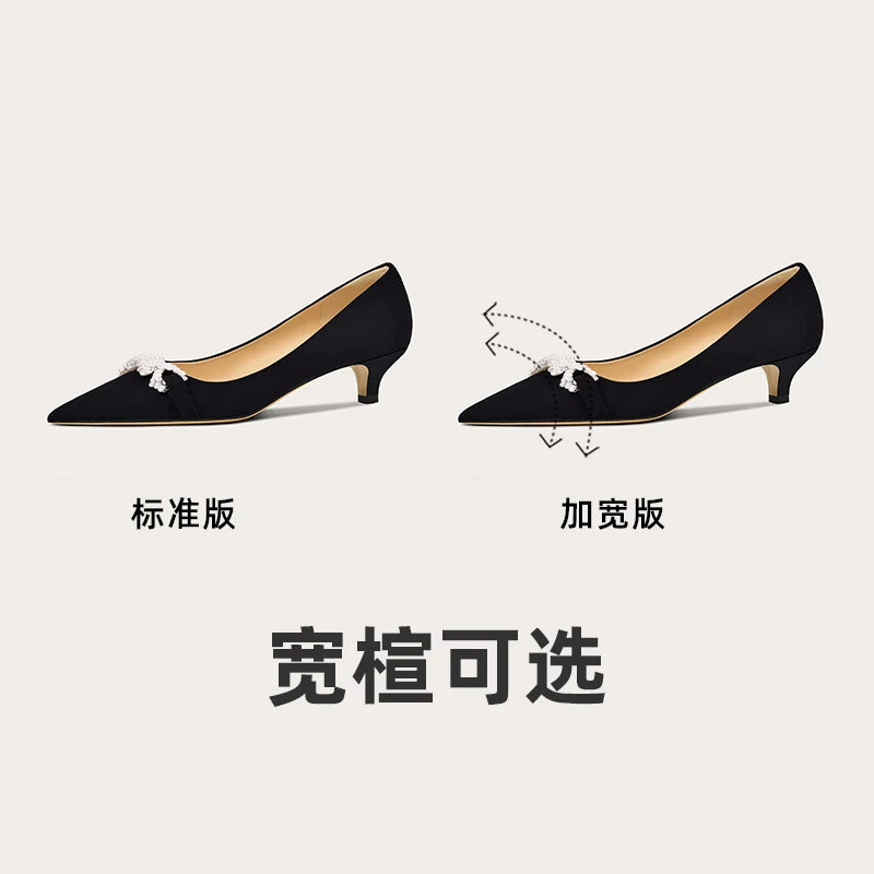 Lily Wei Temperament Versatile High Heels