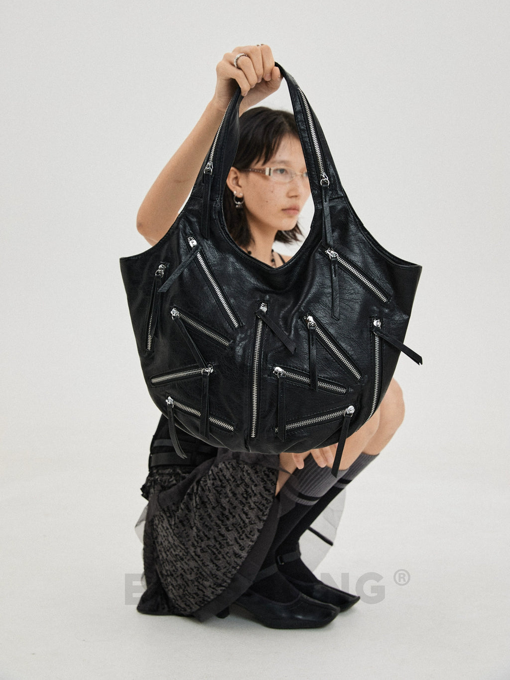 BINGBONG Simple Messenger Bag