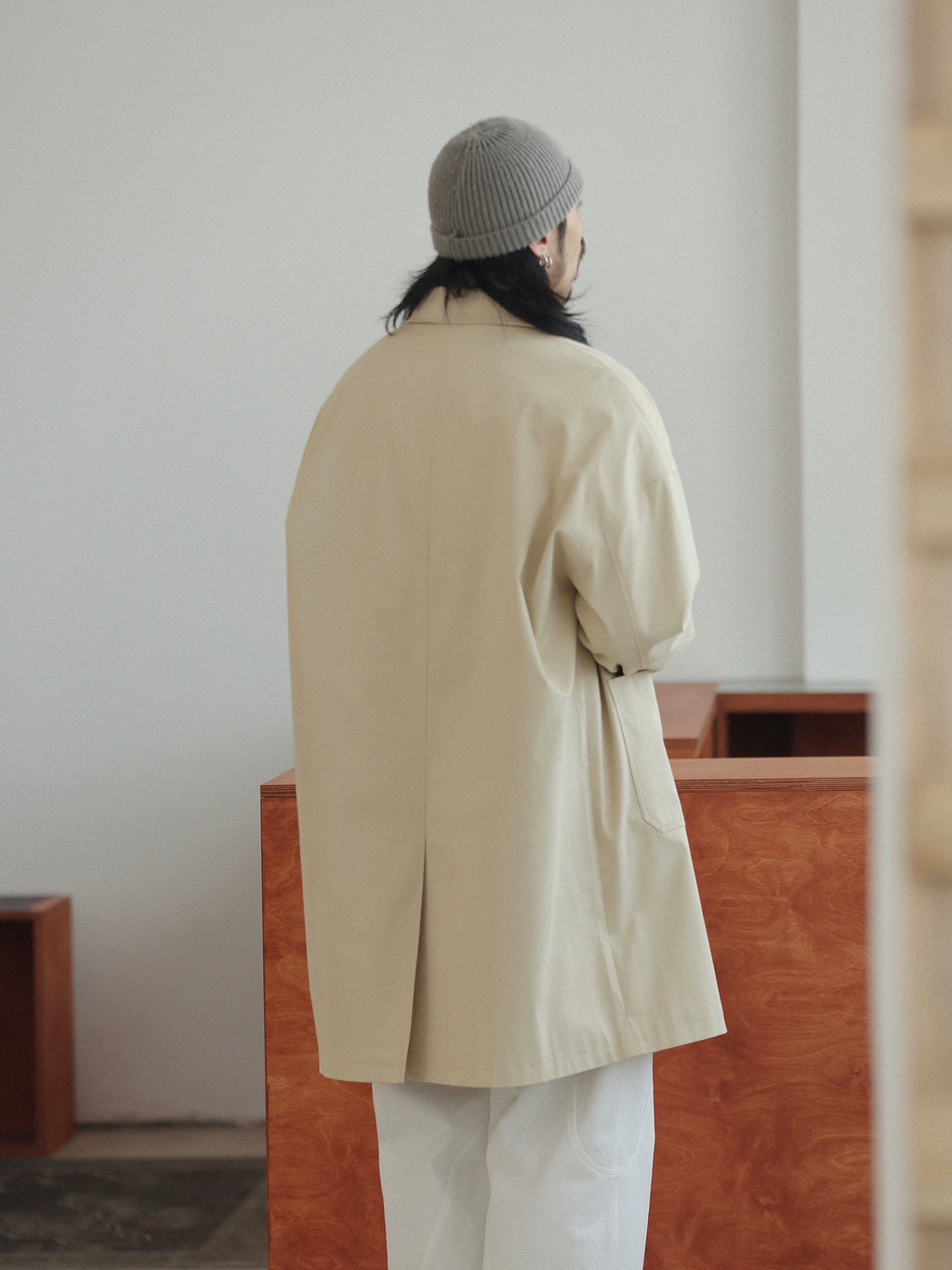 NOEARS Vintage Loose Shoulder Casual Jacket
