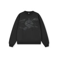 DICETINY Mottled Logo Print Sweater