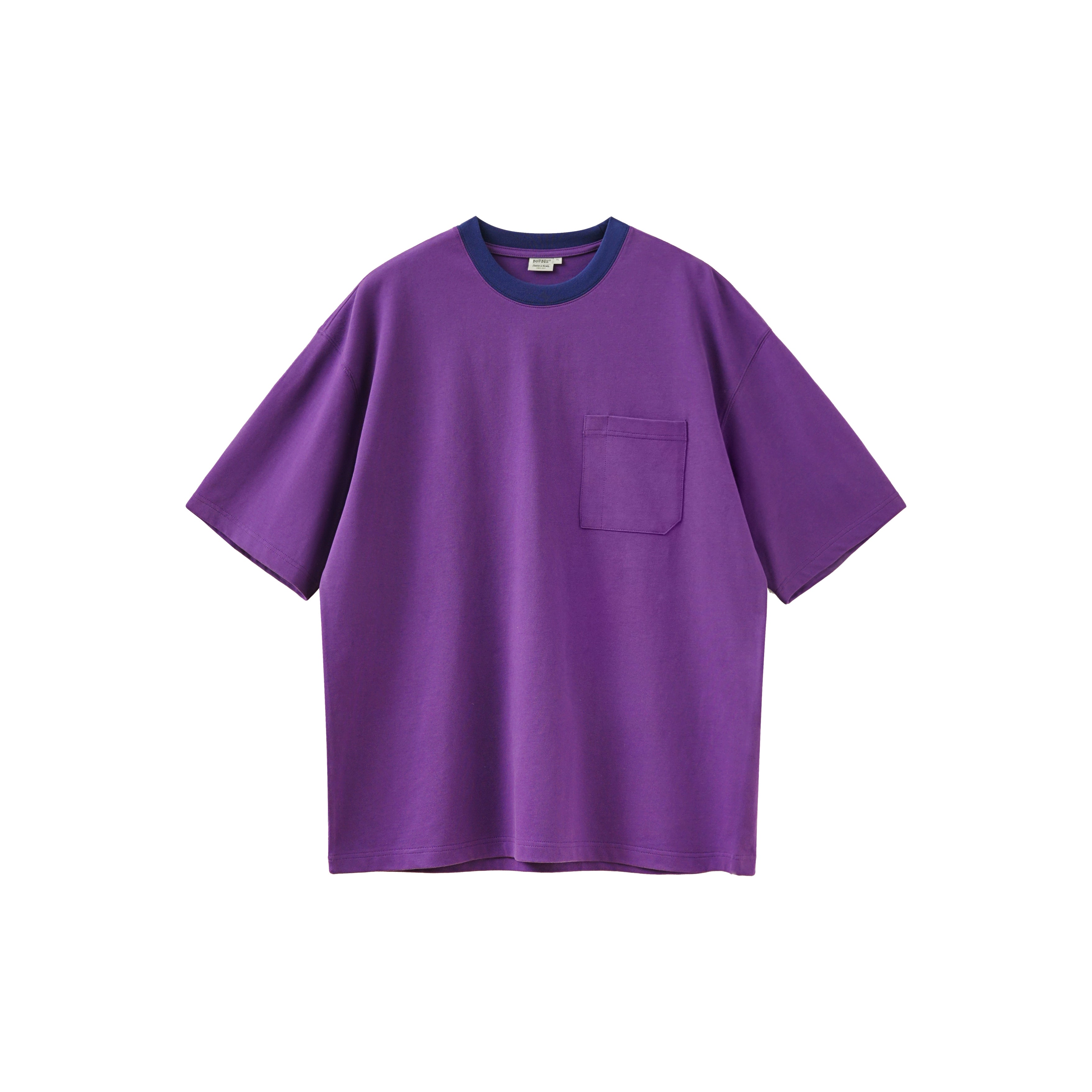 BUTTBILL Cotton Double Yarn Weave Tee