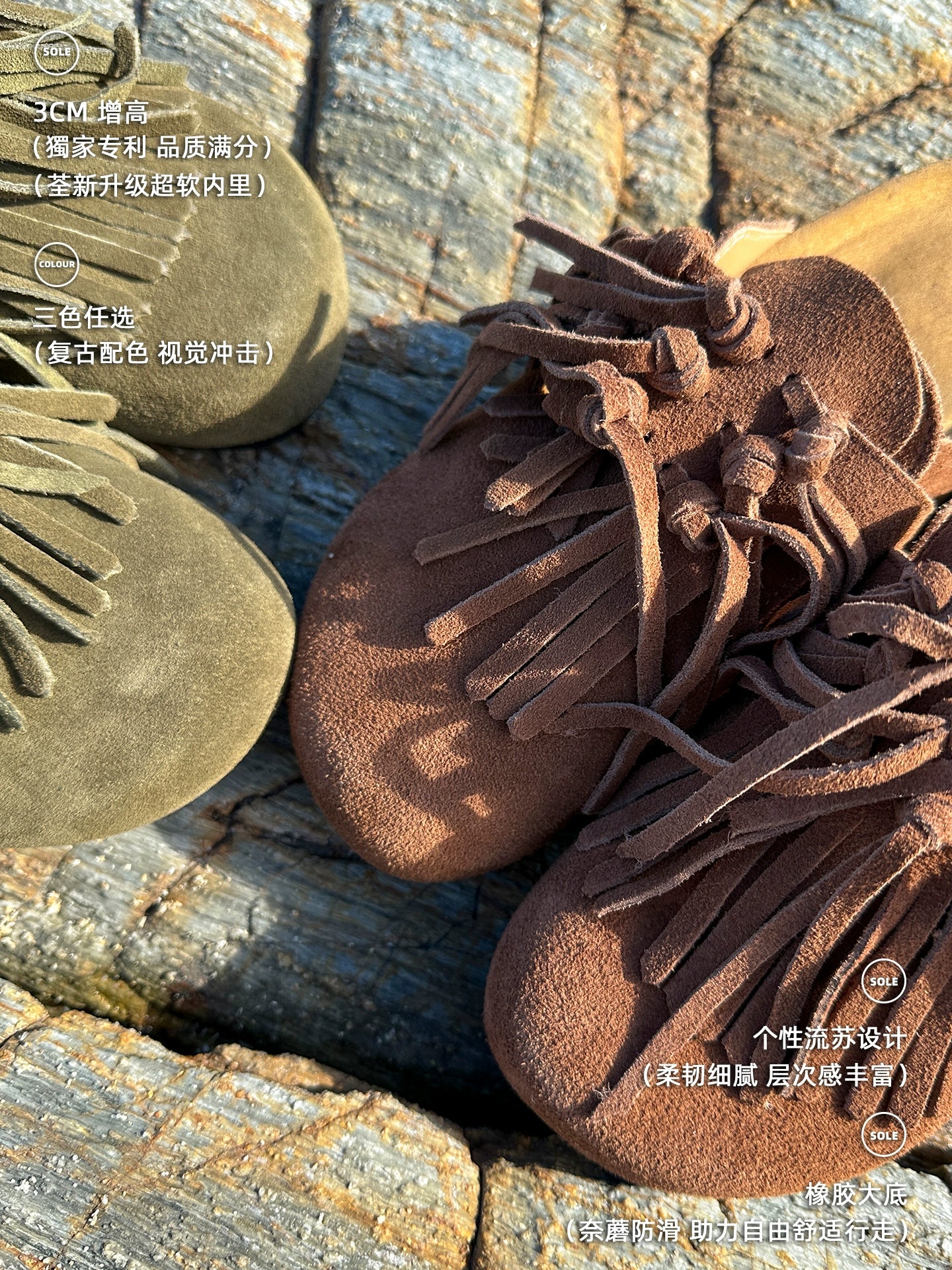 Lidaren Produced Versatile Retro Casual Thick Bottom Baotou Slippers