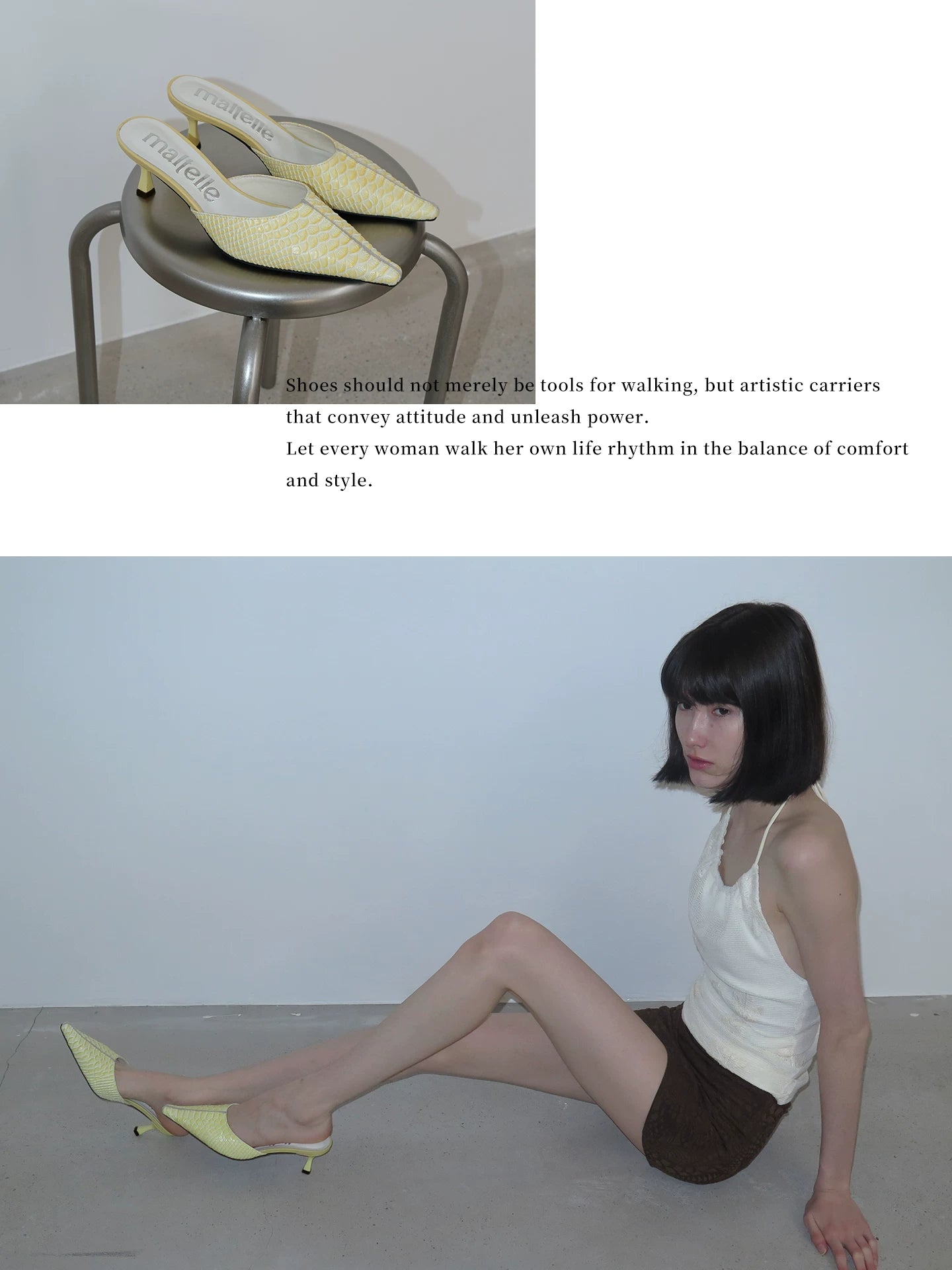 Maltelle Spiked High Heels