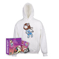 KANYE Towel Embroidered Pattern Fleece Heavy Sweater