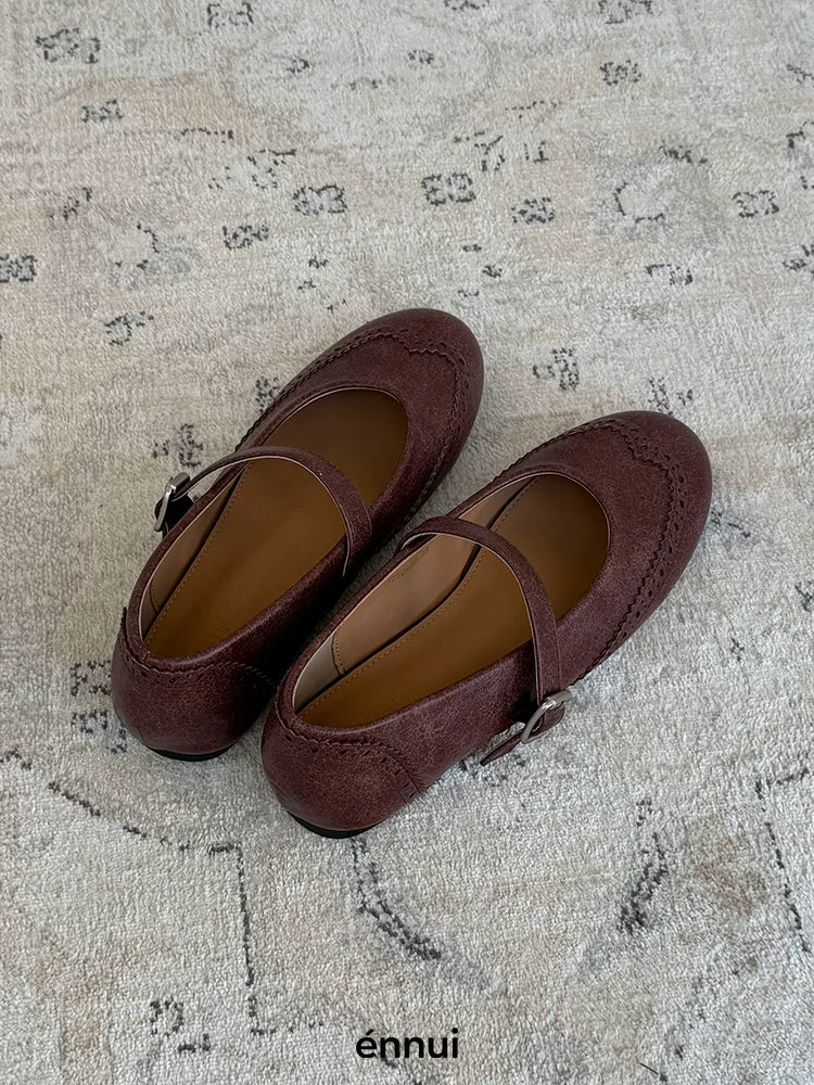 Ennui Vintage Pumps Flat Shoes