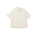 BUTTBILL Lapel Loose Short Sleeve Shirt