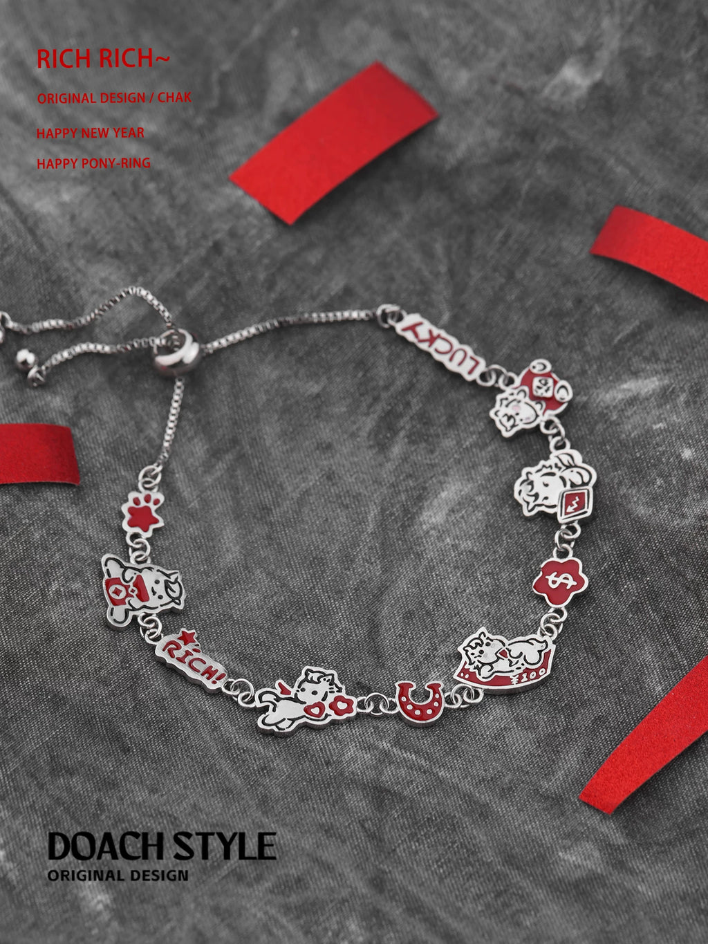 DOACH "Coming Soon" Pony Bracelet