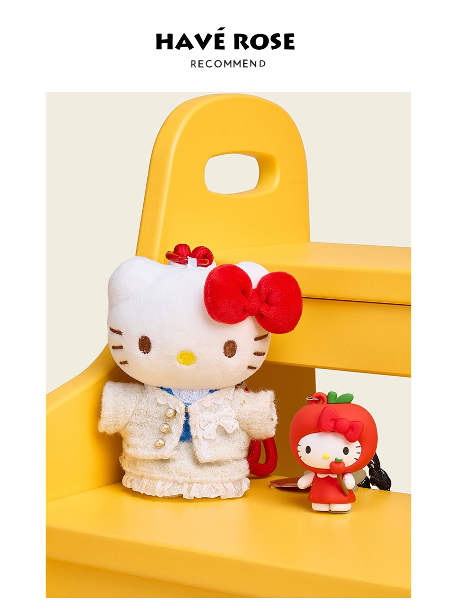 HAVEROSE Hellokitty Cute Girl Heart Pendant