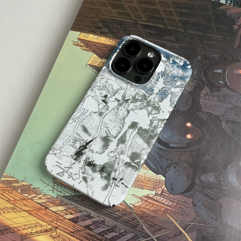 PBCASE X OQ Damage Iphone Case