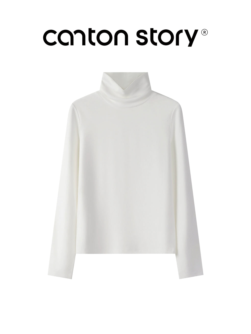 Cantonstory Shoulder Casual Versatile Bottom Shirt