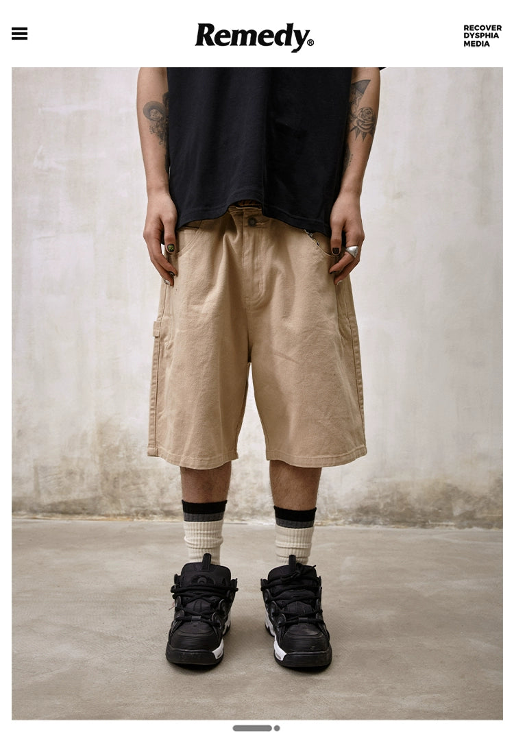 Remedy Loose Straight Tooling Casual Shorts