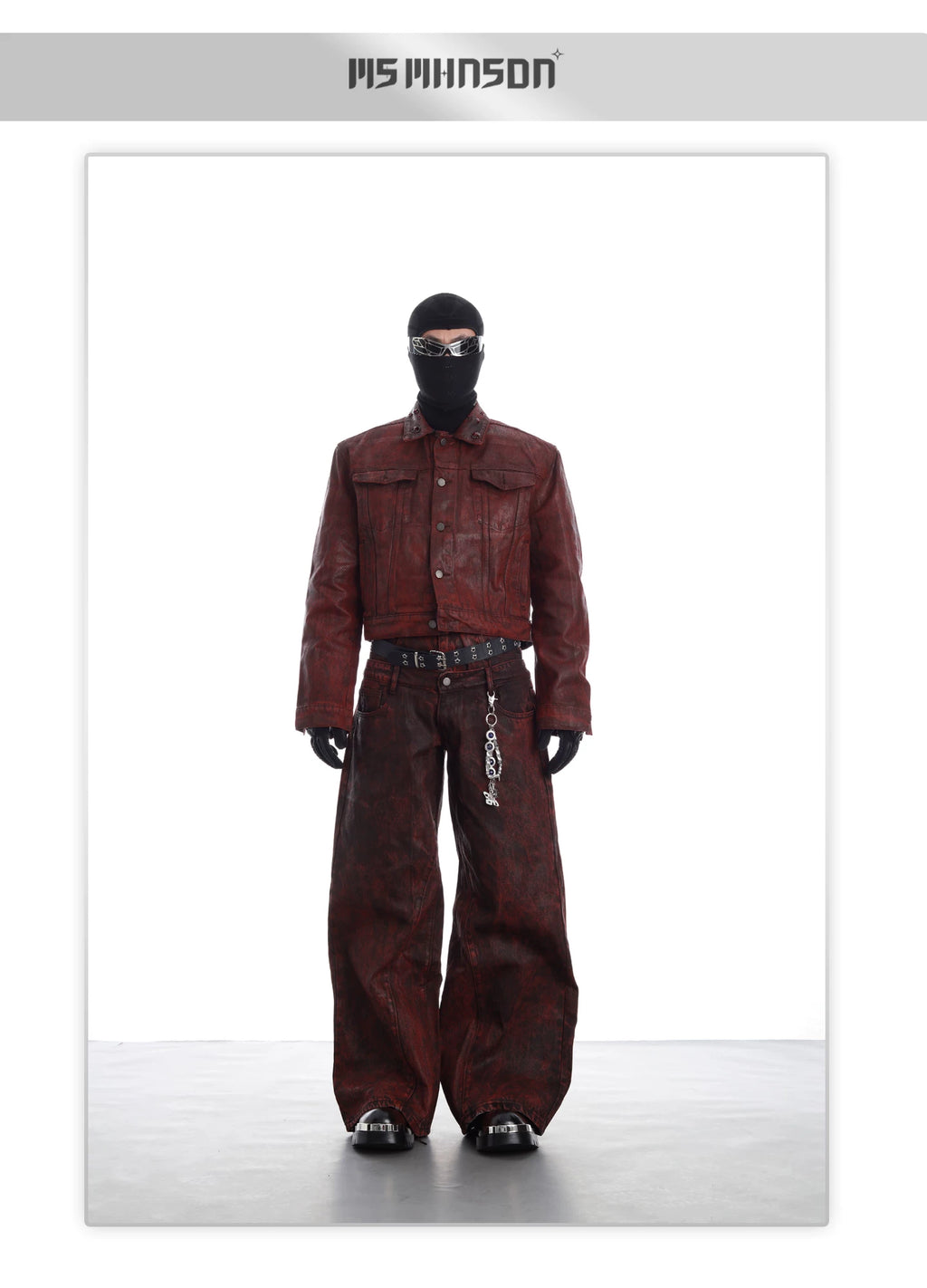 NUndeFineD Vintage Fashion Cropped Denim Suit