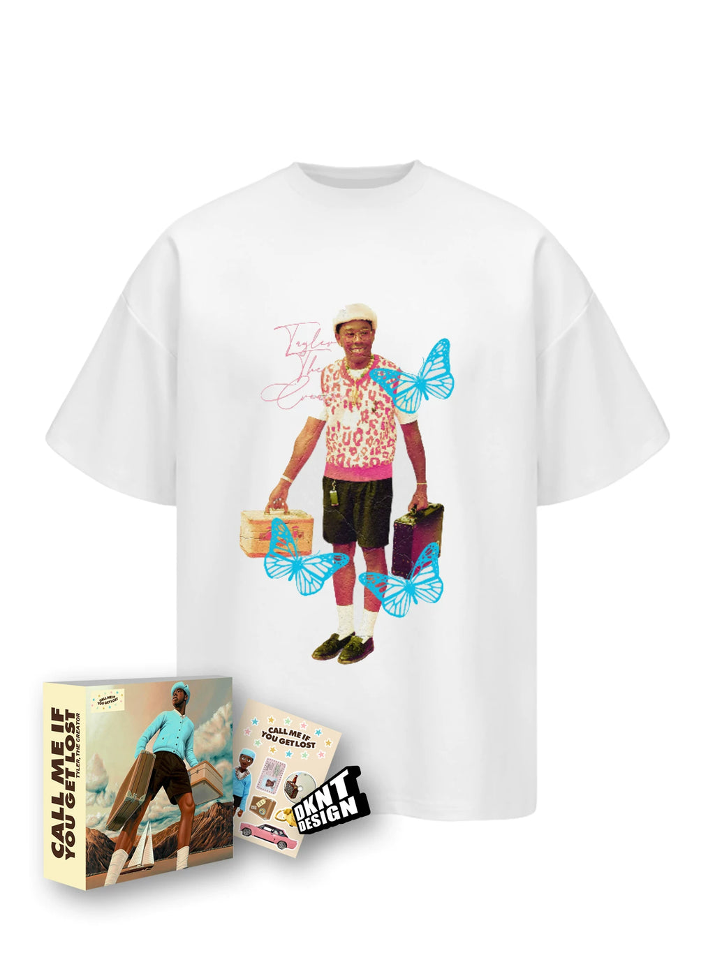 DKNT Hip Hop Portrait Casual Tee