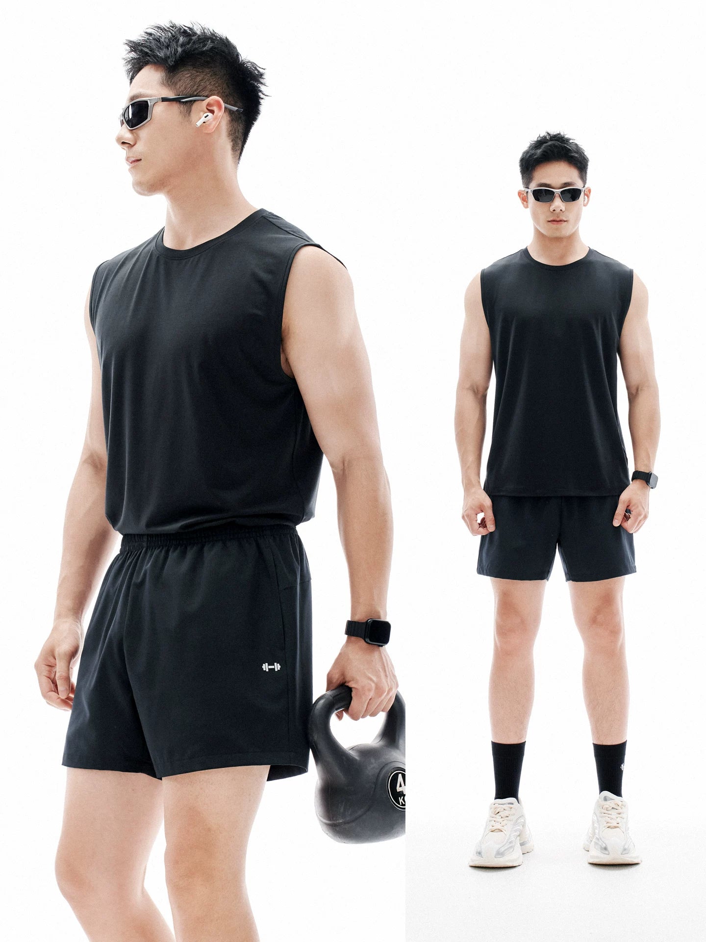 MUSCLEDOG | Quick-Dry UPF 50+ Sleeveless Training Tank Top