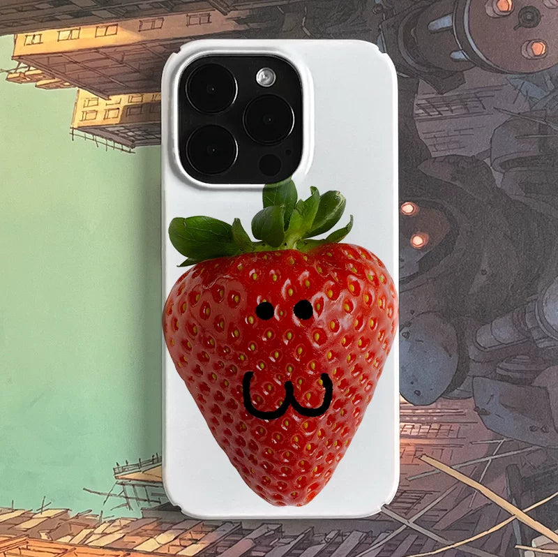 Pbcase Strawberry Niche High-end IPhone