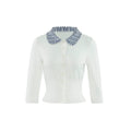 Audwyn Stitching Contrasting Slim Tee