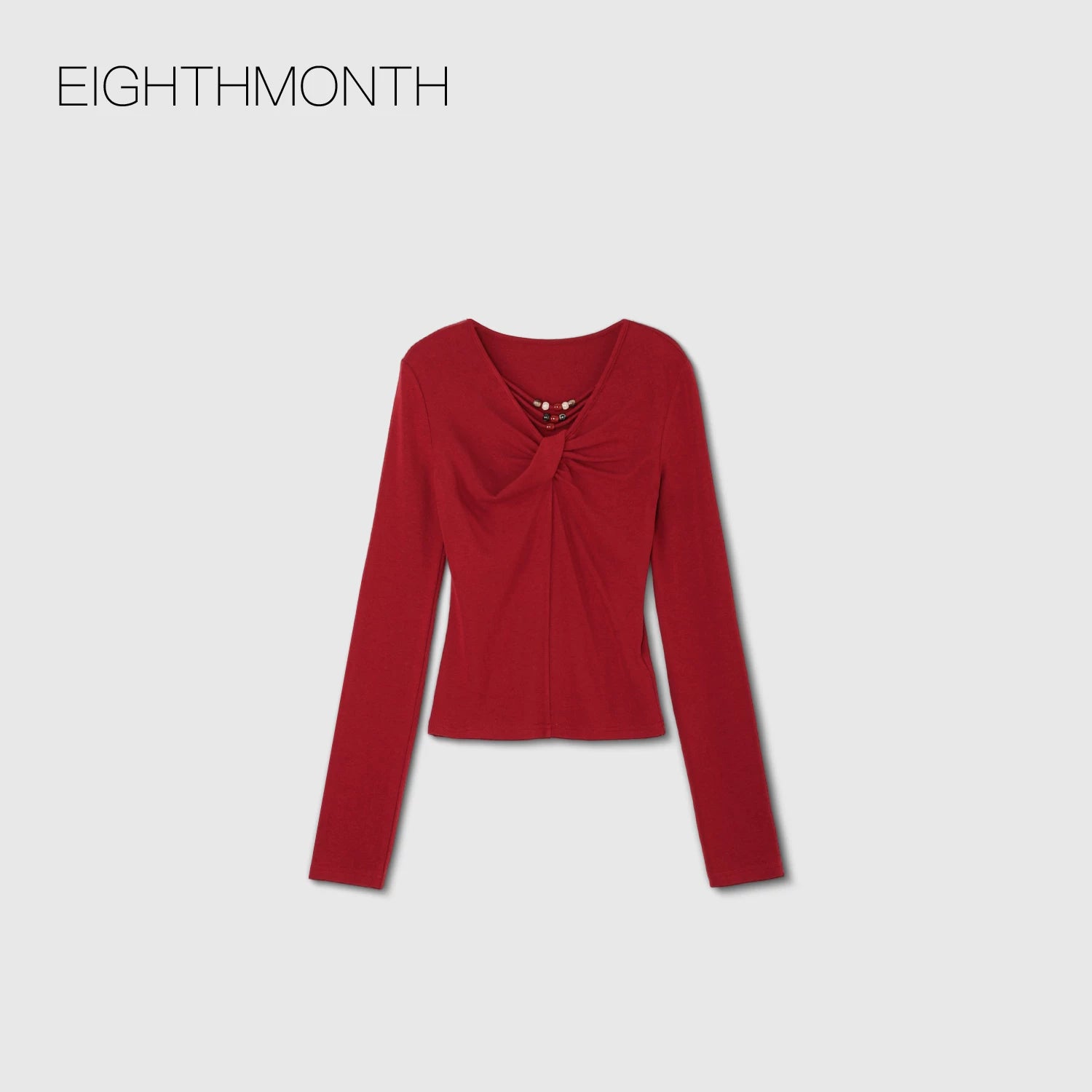 EIGHTHMONTH Niche Fashion Slim Long Sleeves
