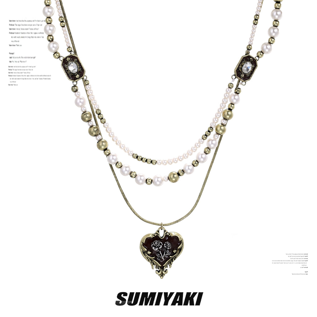 SUMIYAKI Rose Vintage American Hottie Collarbone Chain