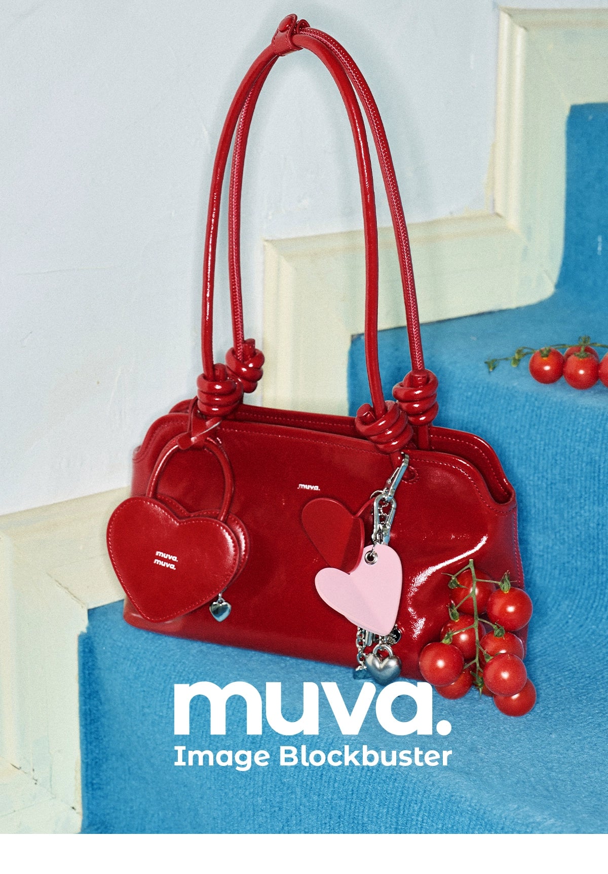 MUVA Page-turning Love Three-dimensional Exquisite Bag Pendant