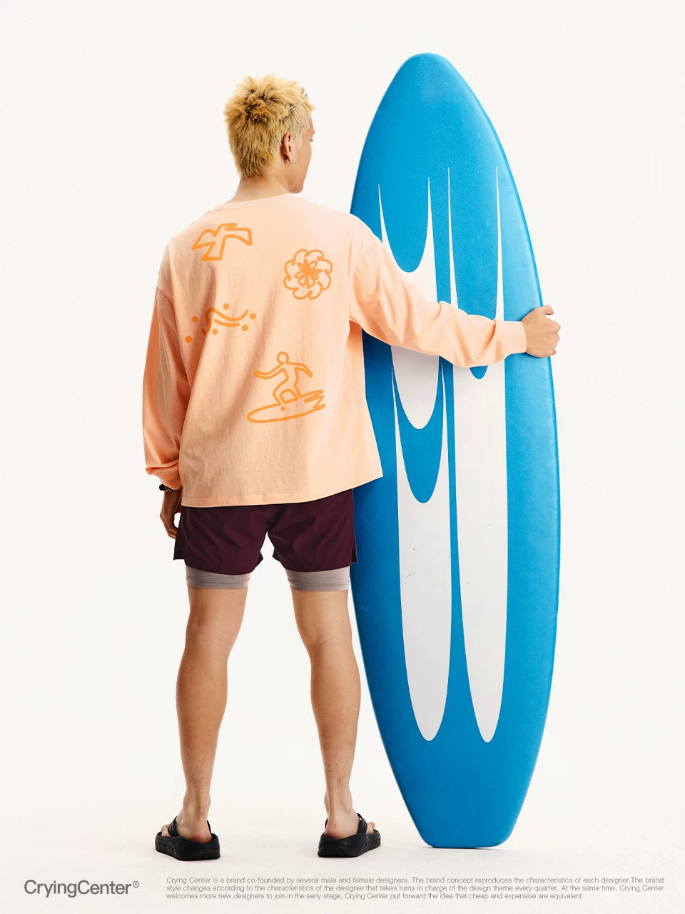 CryingCenter Ocean Totem Sports Leisure Long Sleeve