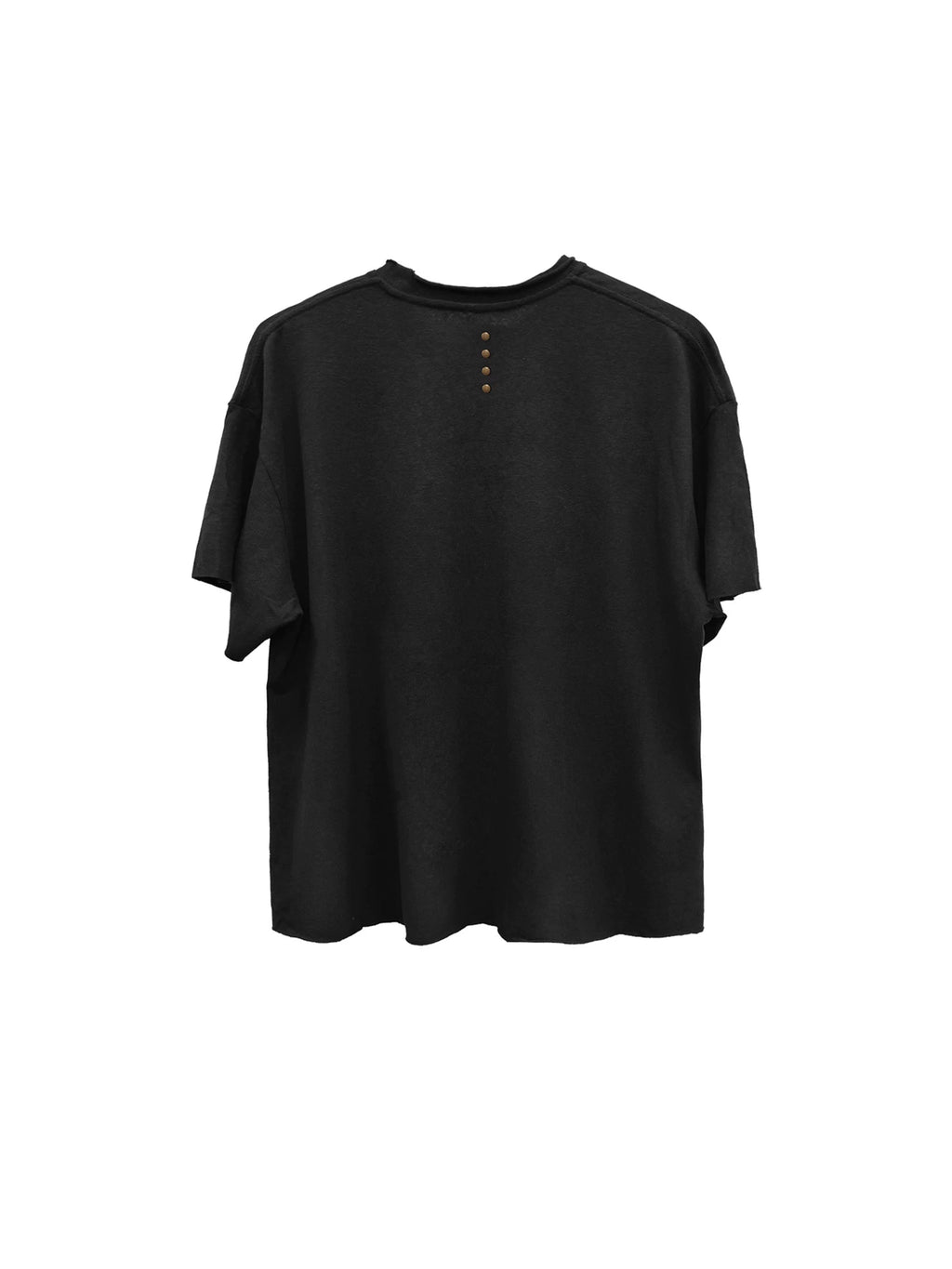 WANNA LAB Embroidery Loose Casual Tee