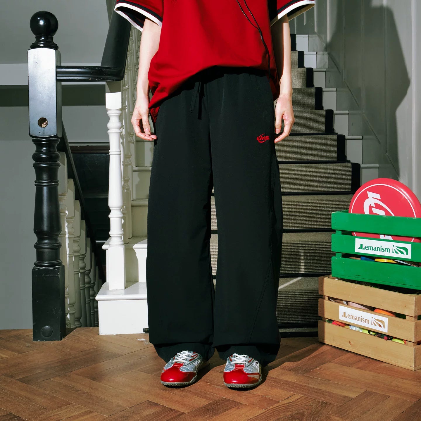 Lemanism Wide-leg Sweatpants