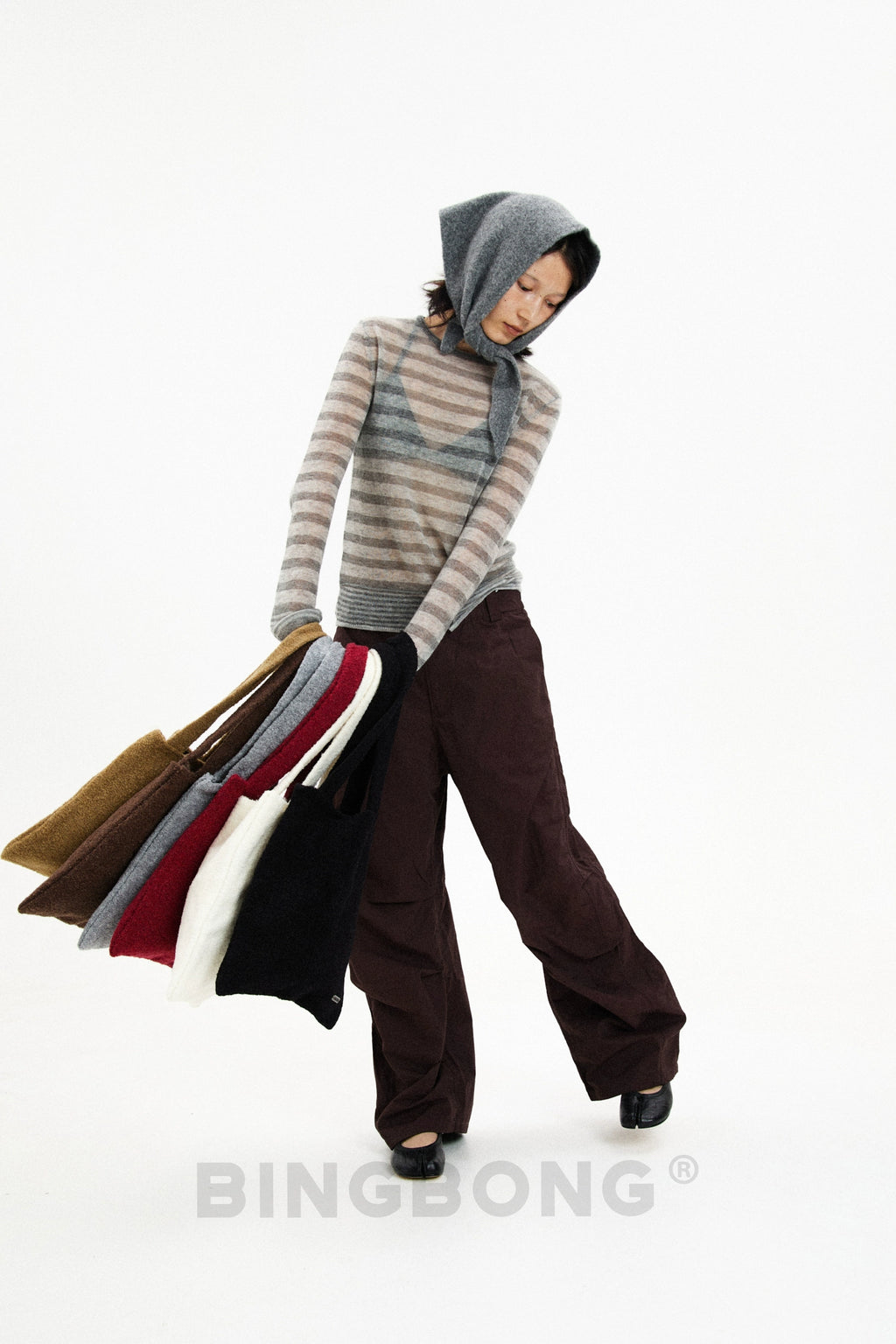 BINGBONG Korean Retro Handbag