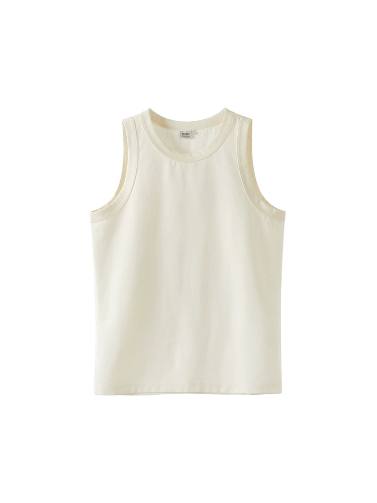 BUTTBILL Waffle Cool Tank Top Bottoming Shirt